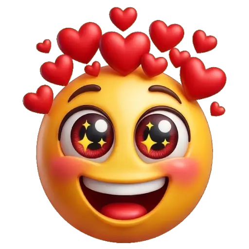 Cute smiley face, stickers, Whatssapp stickers, love, kiss me, valentine, love, hearts